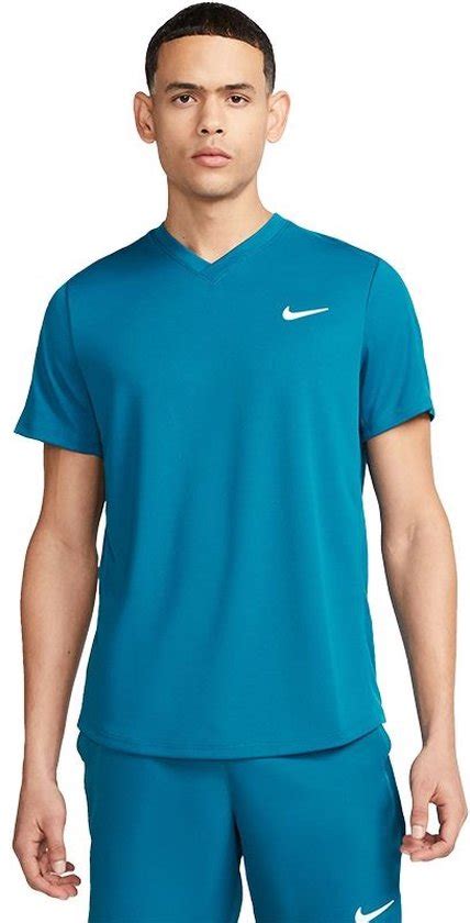 Nike Court Victory shirt Dames Blauw 